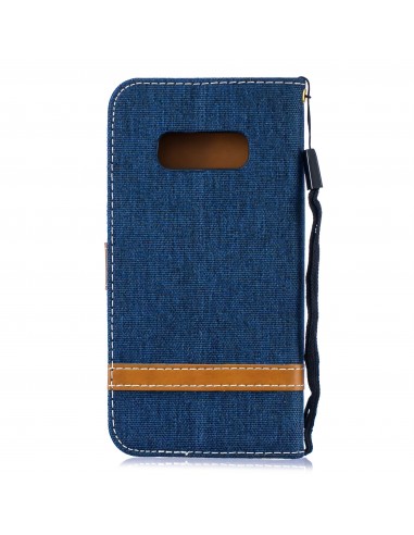 Etui Samsung portefeuille Galaxy S10E Tissus