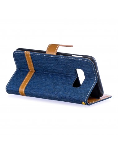 Etui Samsung portefeuille Galaxy S10E Tissus