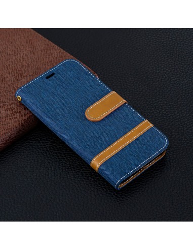 Etui Samsung portefeuille Galaxy S10E Tissus