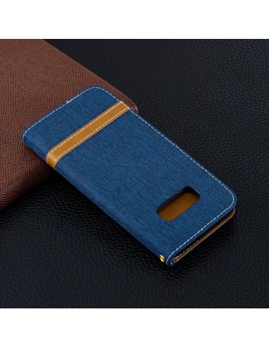 Etui Samsung portefeuille Galaxy S10E Tissus