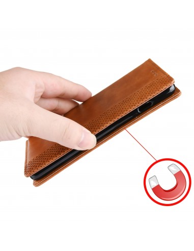 Etui Samsung portefeuille Pour Galaxy J6 Plus Vintage