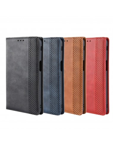Etui Samsung portefeuille Pour Galaxy J6 Plus Vintage