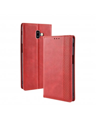 Etui Samsung portefeuille Pour Galaxy J6 Plus Vintage