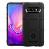 Coque silicone antichoc Galaxy S10 Square grid