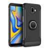 Coque antichoc Galaxy J6 Plus avec anneau rotatif Noir