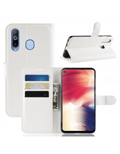 Etui Samsung portefeuille pour Galaxy A8s Litchi