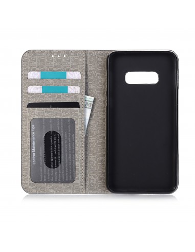Etui Samsung portefeuille Bi-color pour Samsung Galaxy S10