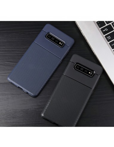 Coque silicone pour Samsung Galaxy S10 Triangles