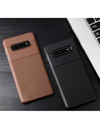 Coque silicone pour Samsung Galaxy S10 Triangles