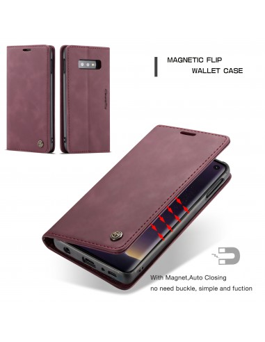 Etui Samsung portefeuille pour Galaxy S10E de la marque CASEME