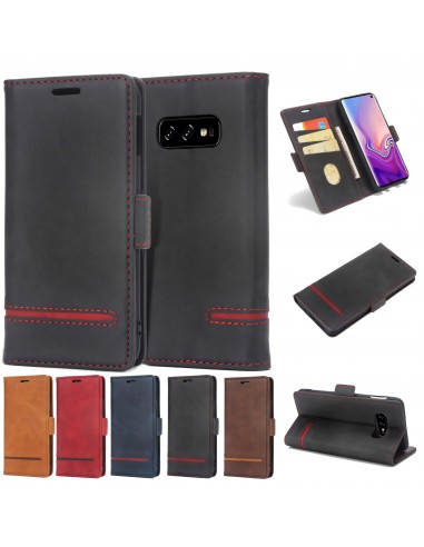 Etui Samsung portefeuille pour Galaxy S10E Style Business