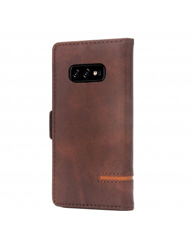 Etui Samsung portefeuille pour Galaxy S10E Style Business