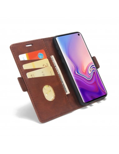 Etui Samsung portefeuille pour Galaxy S10E Style Business
