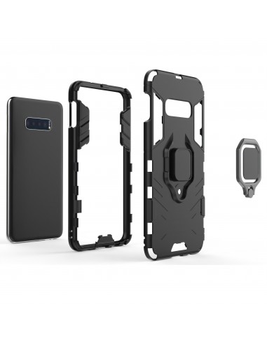 Coque antichoc pour Galaxy S10E avec anneau