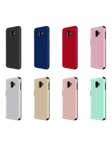 Coque de protection Pour Galaxy J6 Plus Suitcase