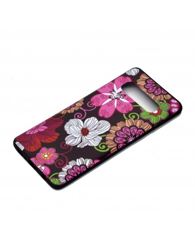 Coque silicone fantaisie pour Samsung Galaxy S10 - Beautiful flowers