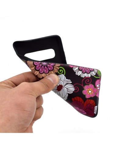 Coque silicone fantaisie pour Samsung Galaxy S10 - Beautiful flowers
