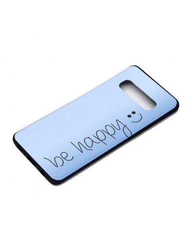 Coque silicone fantaisie pour Samsung Galaxy S10 - Bea happy
