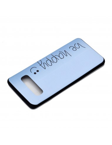 Coque silicone fantaisie pour Samsung Galaxy S10 - Bea happy