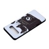 Coque silicone fantaisie pour Samsung Galaxy S10 - Chat qui lit