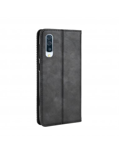 Etui Samsung portefeuille pour Samsung Galaxy A50 Style Vintage
