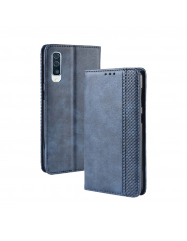 Etui Samsung portefeuille pour Samsung Galaxy A50 Style Vintage