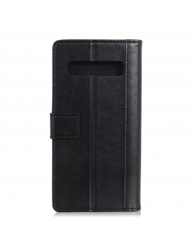 Etui Samsung portefeuille pour Galaxy S10 Style cuir