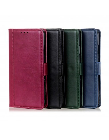 Etui Samsung portefeuille pour Galaxy S10 Style cuir