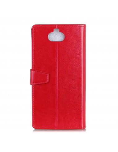 Etui portefeuille pour Sony Xperia 10 Plus - Crazy horse