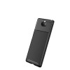 Coque silicone antichoc Sony Xperia 10 - MOFI - Style fibre de carbone