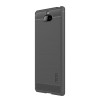 Coque silicone antichoc Sony Xperia 10 - Style fibre de carbone