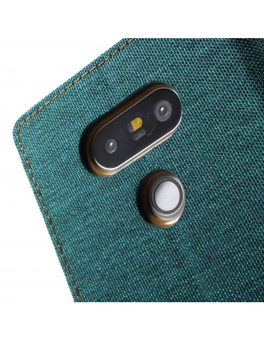 Etui portefeuille LG G5 avec rangements cartes - MERCURY