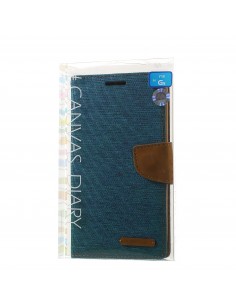Etui portefeuille LG G5 avec rangements cartes - MERCURY Vert Etui portefeuille LG G5 avec rangements cartes - MERCURY Vert