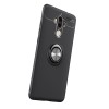 Coque silicone pour Huawei Mate 9 avec anneau en metal