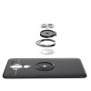 Coque silicone pour Huawei Mate 9 avec anneau en metal