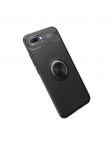 Coque silicone pour Huawei Honor 10 avec anneau en metal