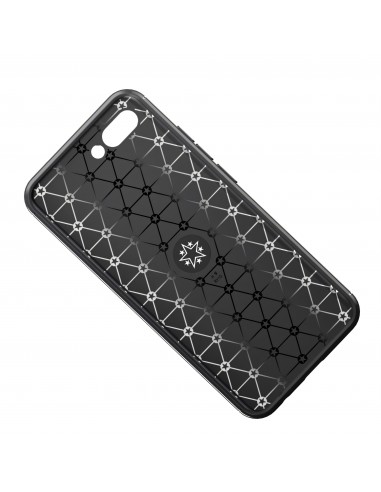 Coque silicone pour Huawei Honor 10 avec anneau en metal