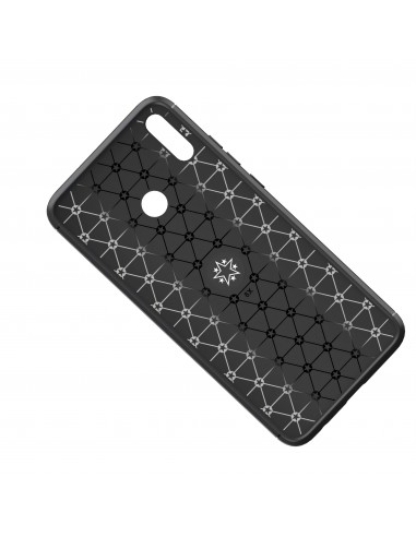 Coque silicone pour Huawei Honor 8X et Honor View 10 Lite avec anneau en metal