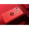 Coque silicone pour Huawei Honor 8X et Honor View 10 Lite avec anneau en metal