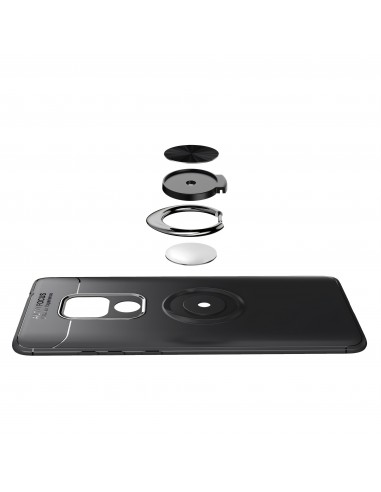 Coque silicone avec anneau idéal pour support voiture pour Huawei Mate 20 