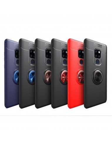 Coque silicone avec anneau idéal pour support voiture pour Huawei Mate 20 