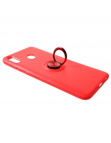 Coque silicone Honor 8X Max avec anneau rotatif