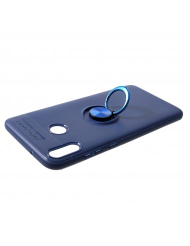 Coque silicone Honor 8X Max avec anneau rotatif