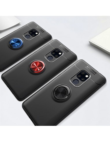 Coque silicone Huawei Mate 20 X avec anneau rotatif