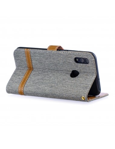 Etui portefeuille Huawei P Smart 2019 et Honor 10 Lite Style Jean