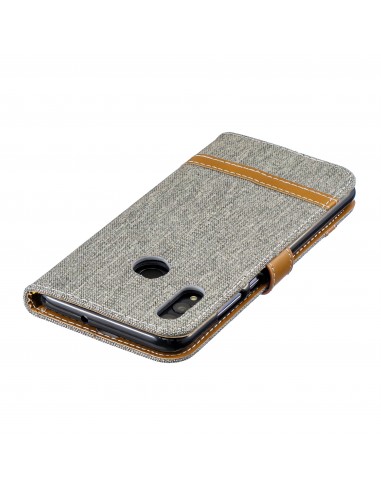 Etui portefeuille Huawei P Smart 2019 et Honor 10 Lite Style Jean
