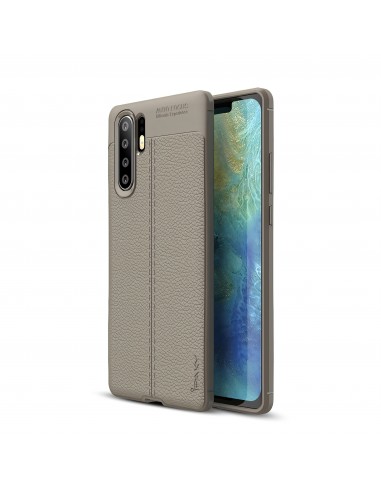 Coque silicone Huawei P30 Pro IPAKY Effet cuir