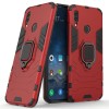 Coque antichoc Huawei P Smart 2019 Cool Guard avec anneau Rouge
