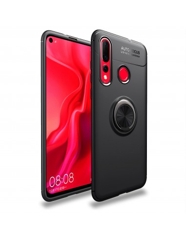 Coque silicone Huawei Nova 4 avec anneau