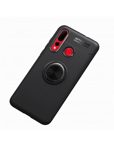 Coque silicone Huawei Nova 4 avec anneau